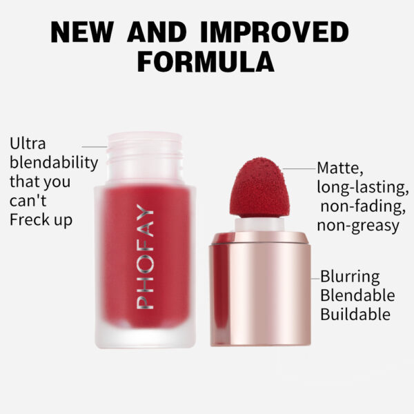 PHOFAY Mousse Liquid Blush - Image 7
