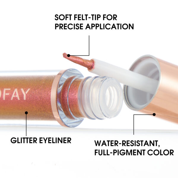 PHOFAY Liquid Glitter Eyeliner Set - Image 4