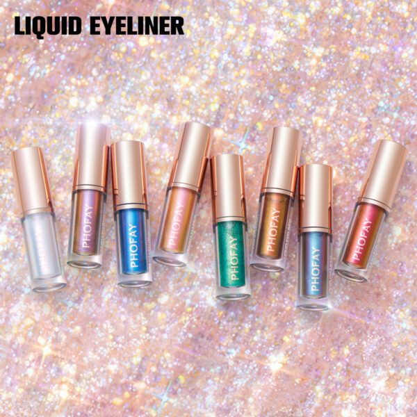 PHOFAY Liquid Glitter Eyeliner Set - Image 3
